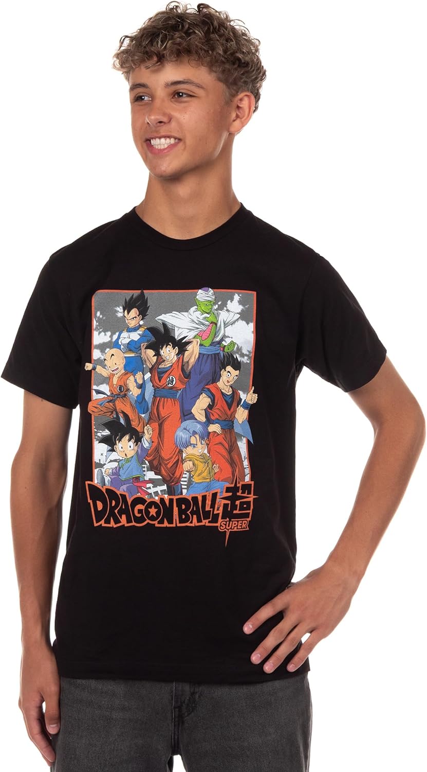 Dragon Ball Z Super T-Shirt Men's Goku Gohan Piccolo Vageta Short Sleeve Graphic Tee - Image 2