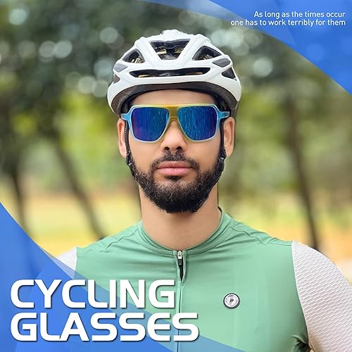 Miniatura 8 de KAPVOE Gafas de sol deportivas polarizadas para hombres y mujeres, gafas de protección UV 400 para ciclismo, béisbol, bicicleta de montaña