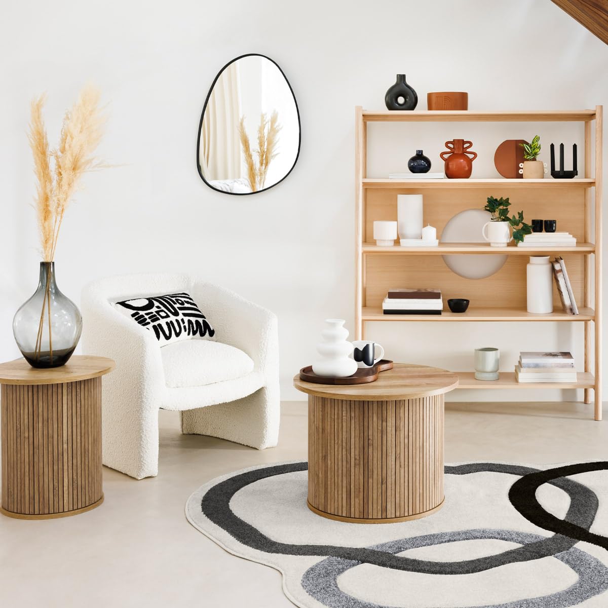 Blok salontafel 'Rotterdam' 60x60x45 cm - OLMEGA Rotterdam