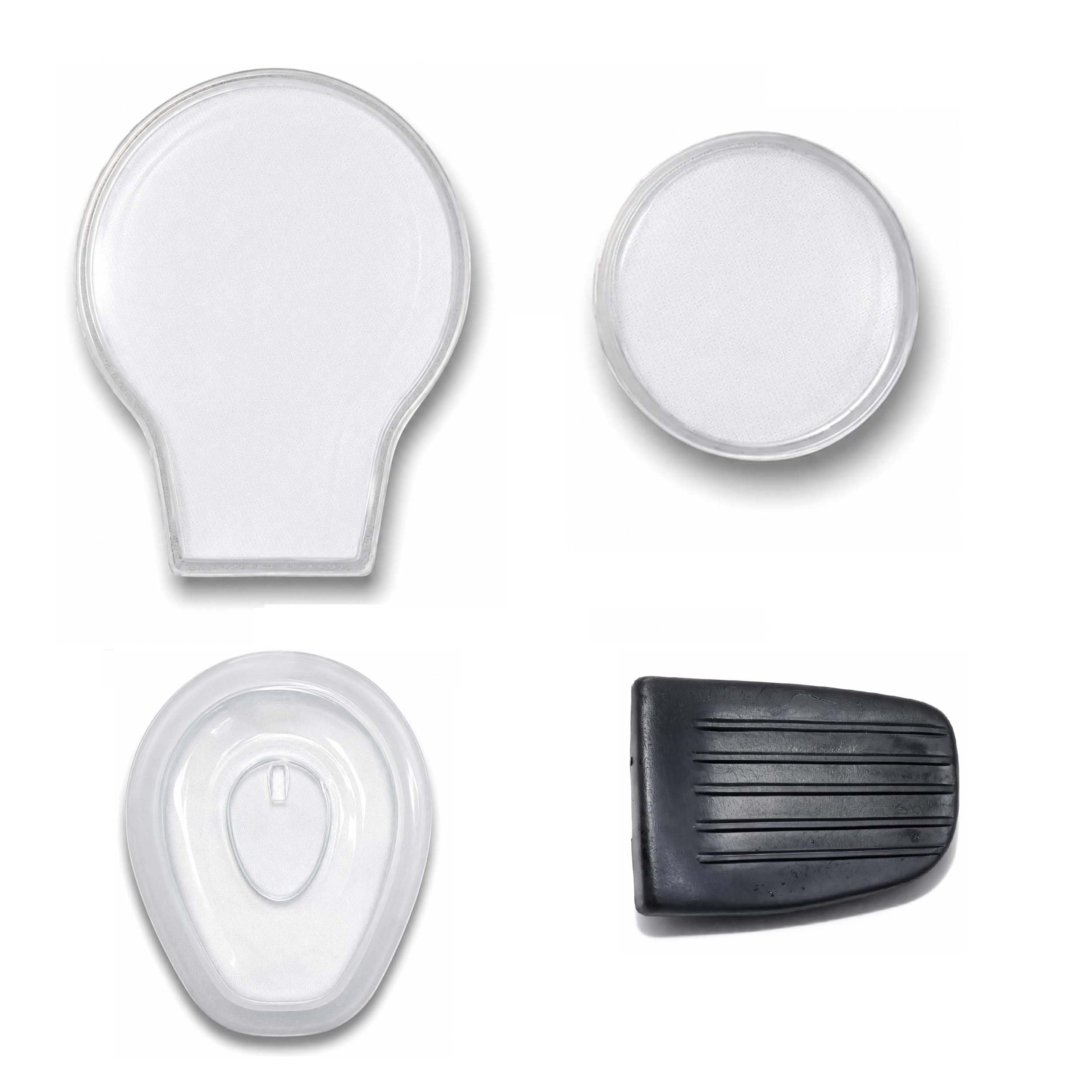 Meter Cover Cap AMP Meter Cover/Cap with Fuel Tank Cap/Rear Brake Pedal Rubber Compatible with Royal Enfield Reborn 350 (Pack of 3 Pcs)-picture-28