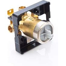 R10000-UNBXHF MultiChoice Universal Diverter Rough-in Valve | Compatible with Delta 13/14/17/17T Series Single or Dual-Function Shower Faucet trim kits - Brass Body