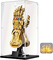 Vista 18 de Vitrina de Acrílico para Coleccionables Montar Caja de Exhibición de Acrílico Transparente para Lego Caja de Vidrio Alternativa para Mostrar