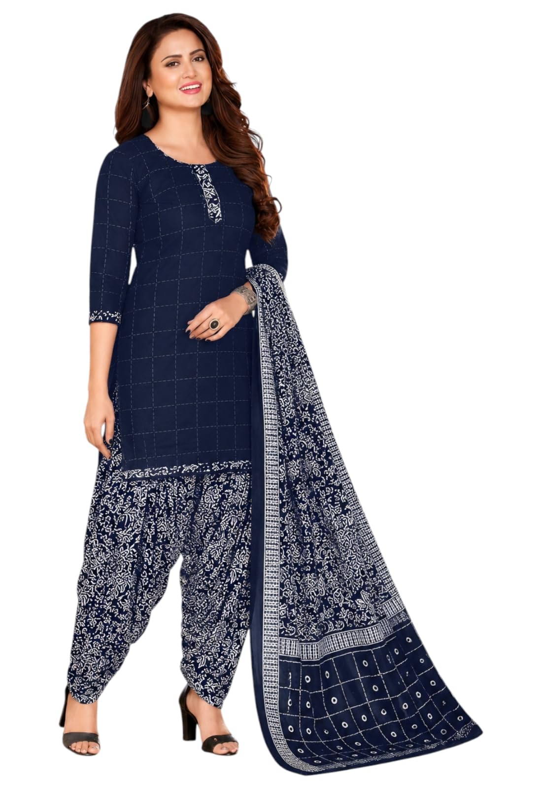 yashika Women's Unstitched Crepe Dress Materials | Salwar Suit For Women | Suit Material For Women Unstitched-picture-21
