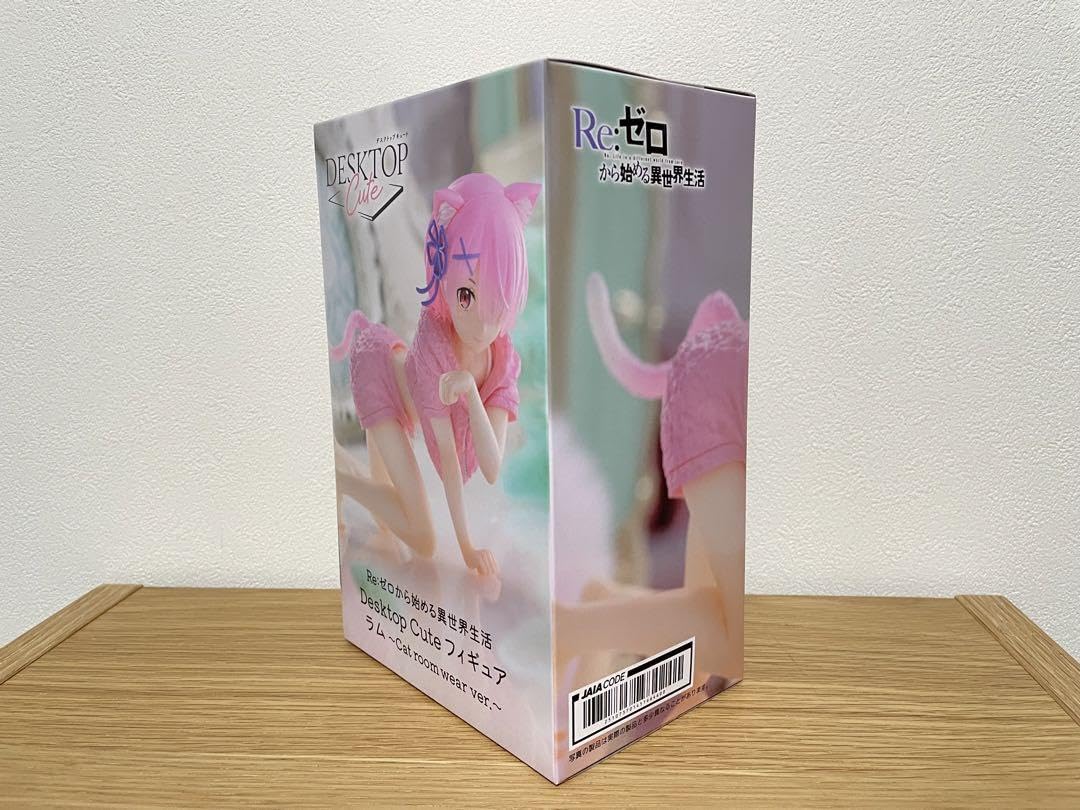 Amazon | リゼロ Desktop Cuteフィギュア レム ラムCat room wear 