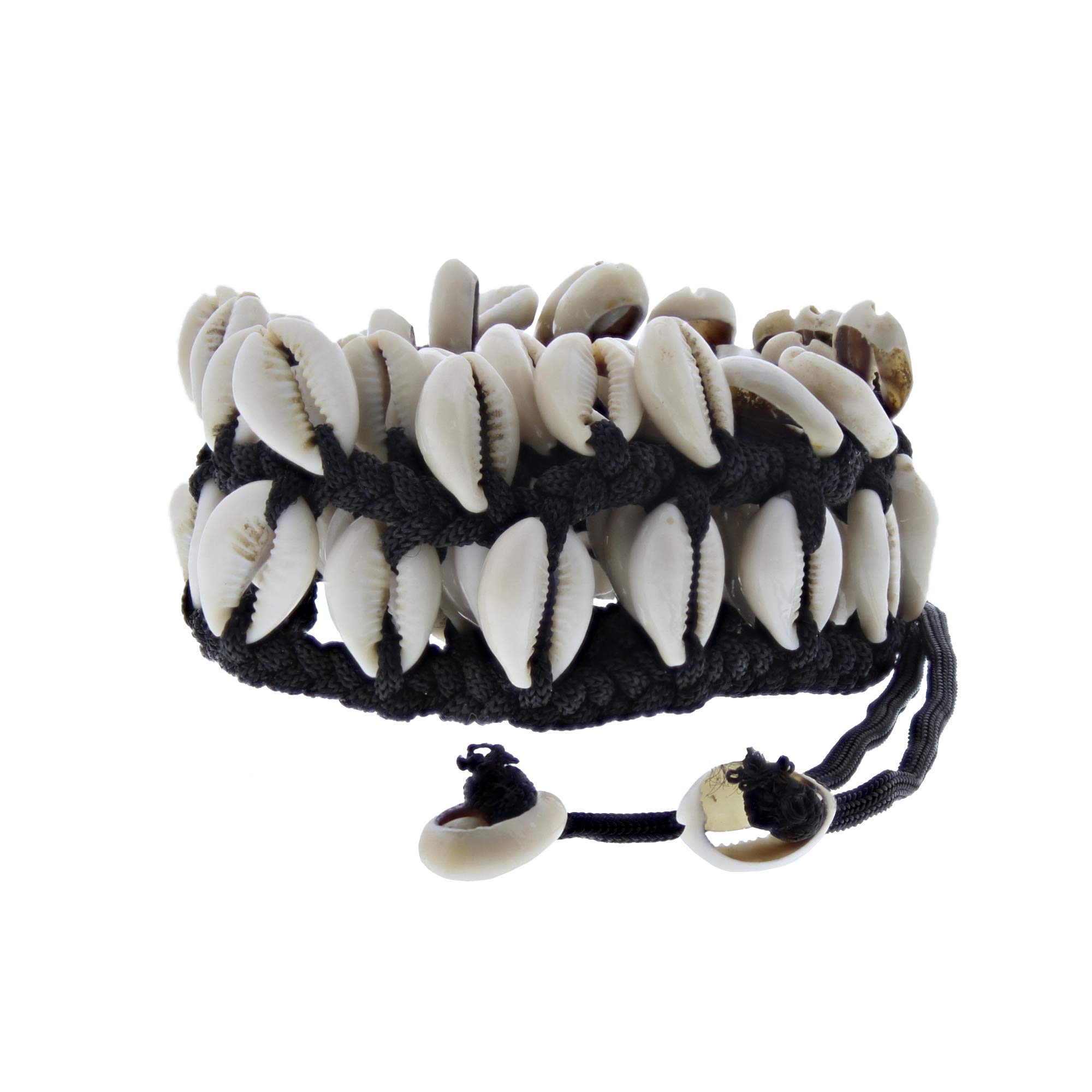 Zac's Alter Ego Alternative Retro Tie Up Sea Shell & Rope Belt