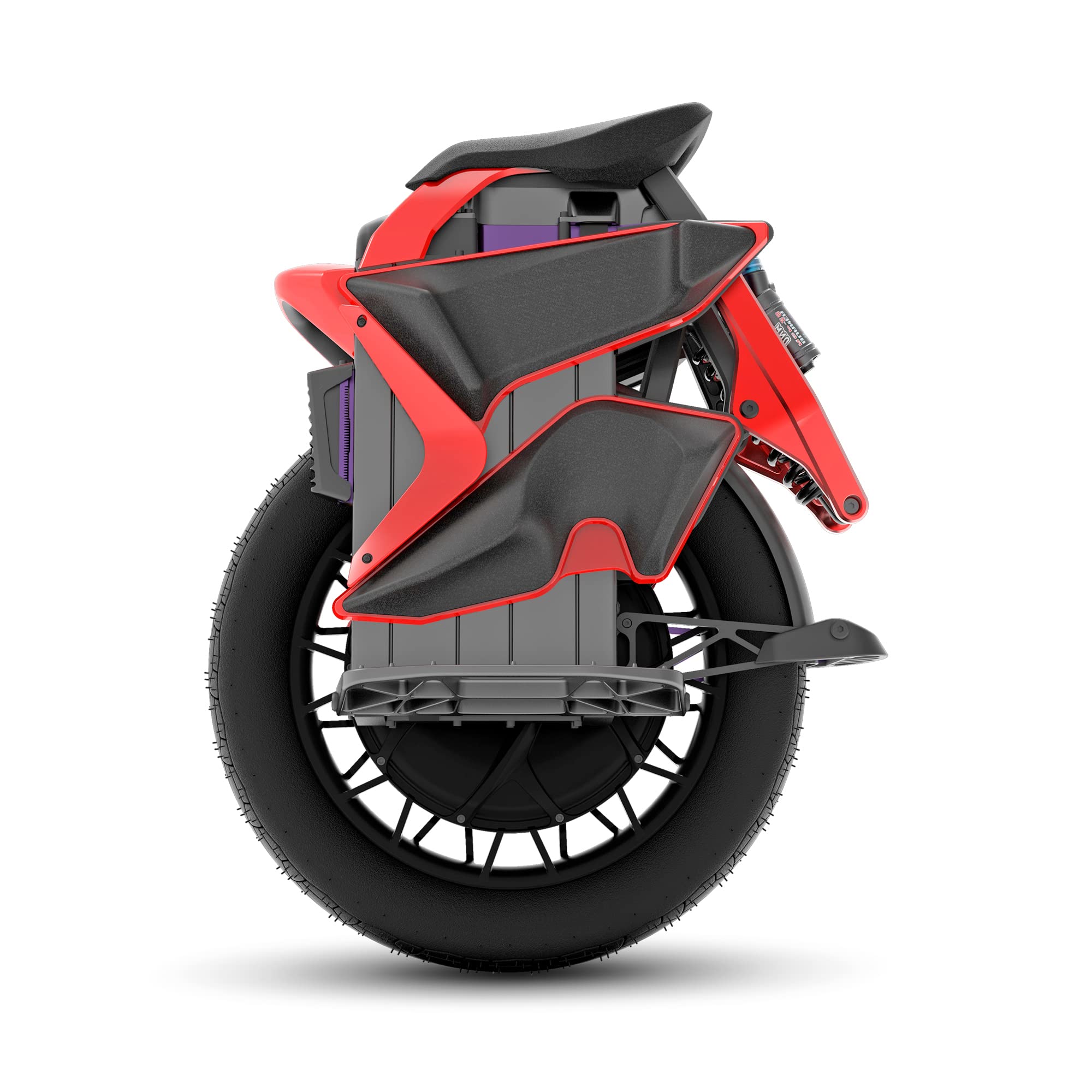 Gyroroue Kingsong S22 Eagle Noir et Rouge