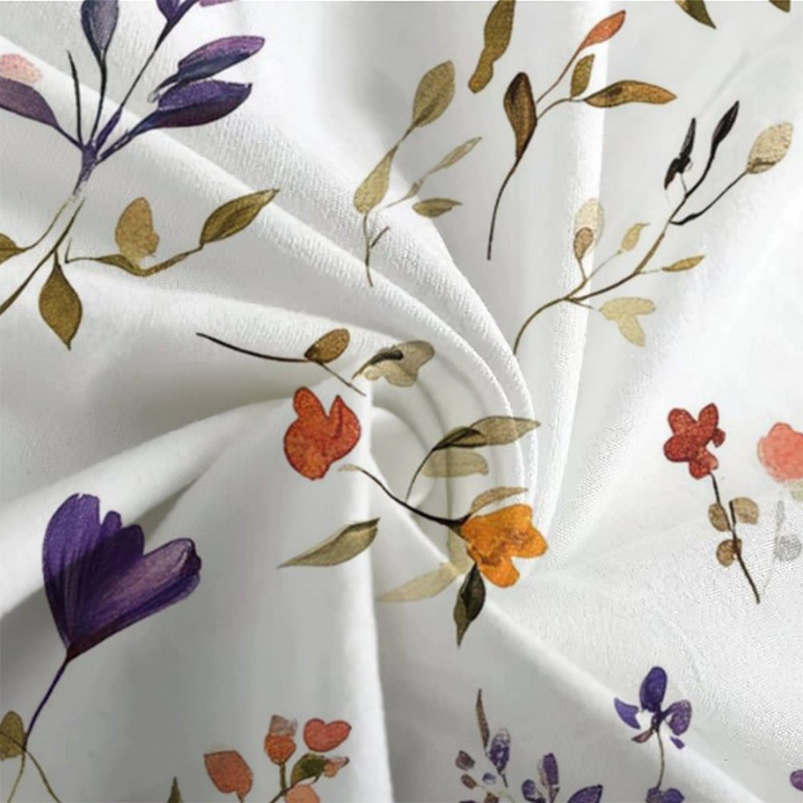 Ropa De Cama con Diseño De Plantas y Flores En 3D Funda Nórdica con Tema De Geometría con Fundas De Almohada Juego De Ropa De Cama para Adultos Adolescentes Y Niños King（220x240cm）
