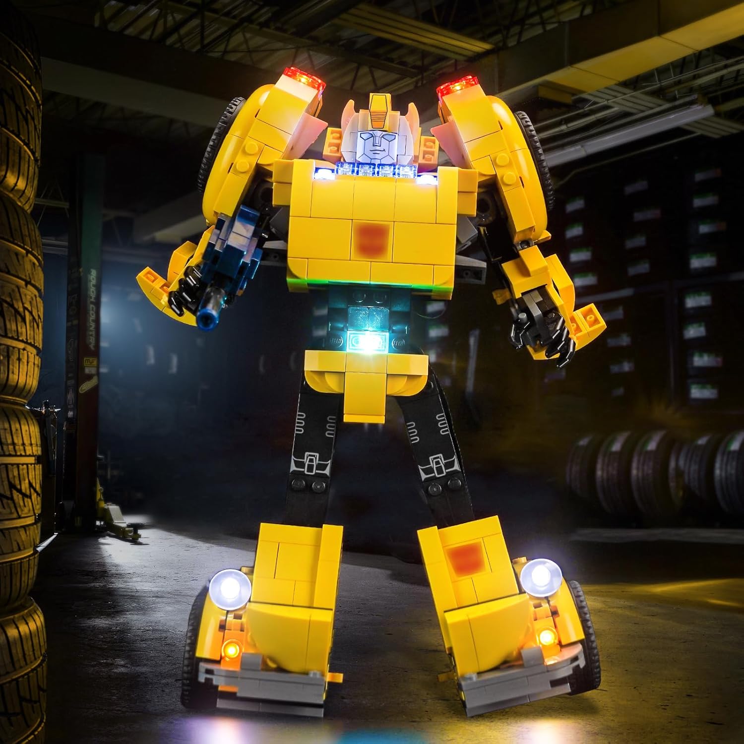 Upgraded Led Light Kit for Lego Icons Bumblebee Building Set, Compatible with Lego 10338 (Model Not Included)
