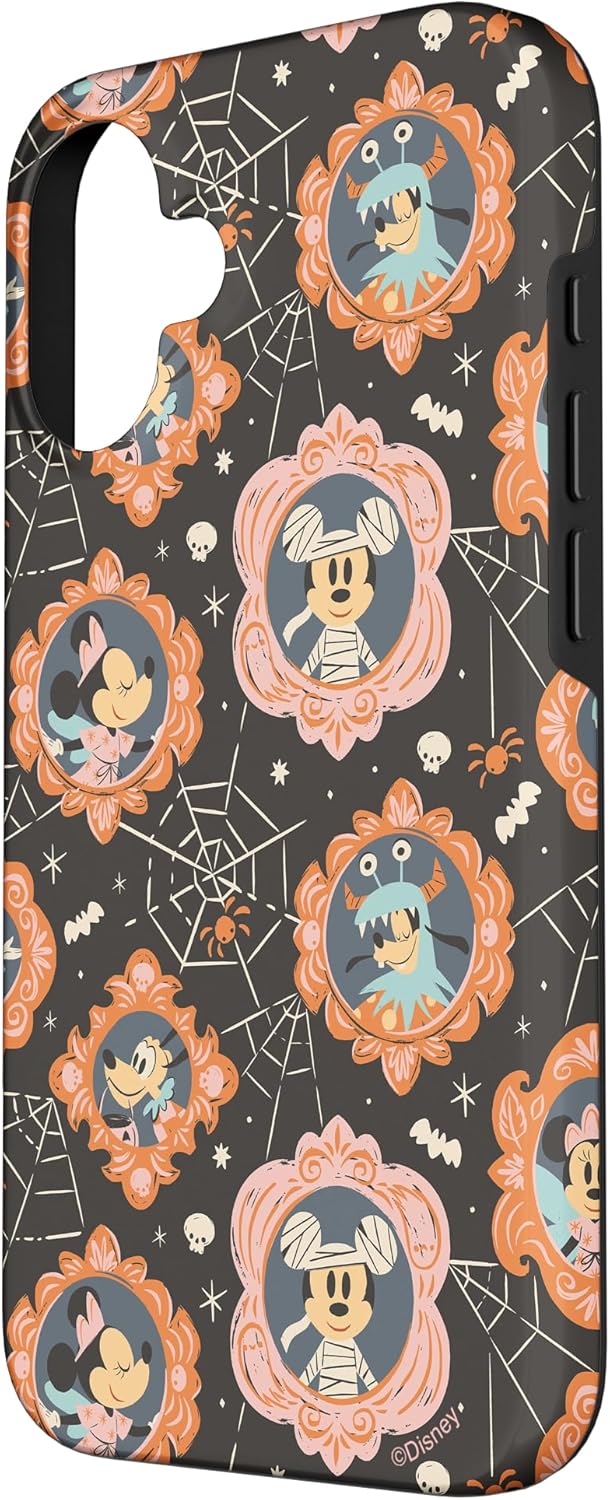 iPhone 16 Disney Mickey Mouse & Pals Spooky Cute Halloween Frames Case