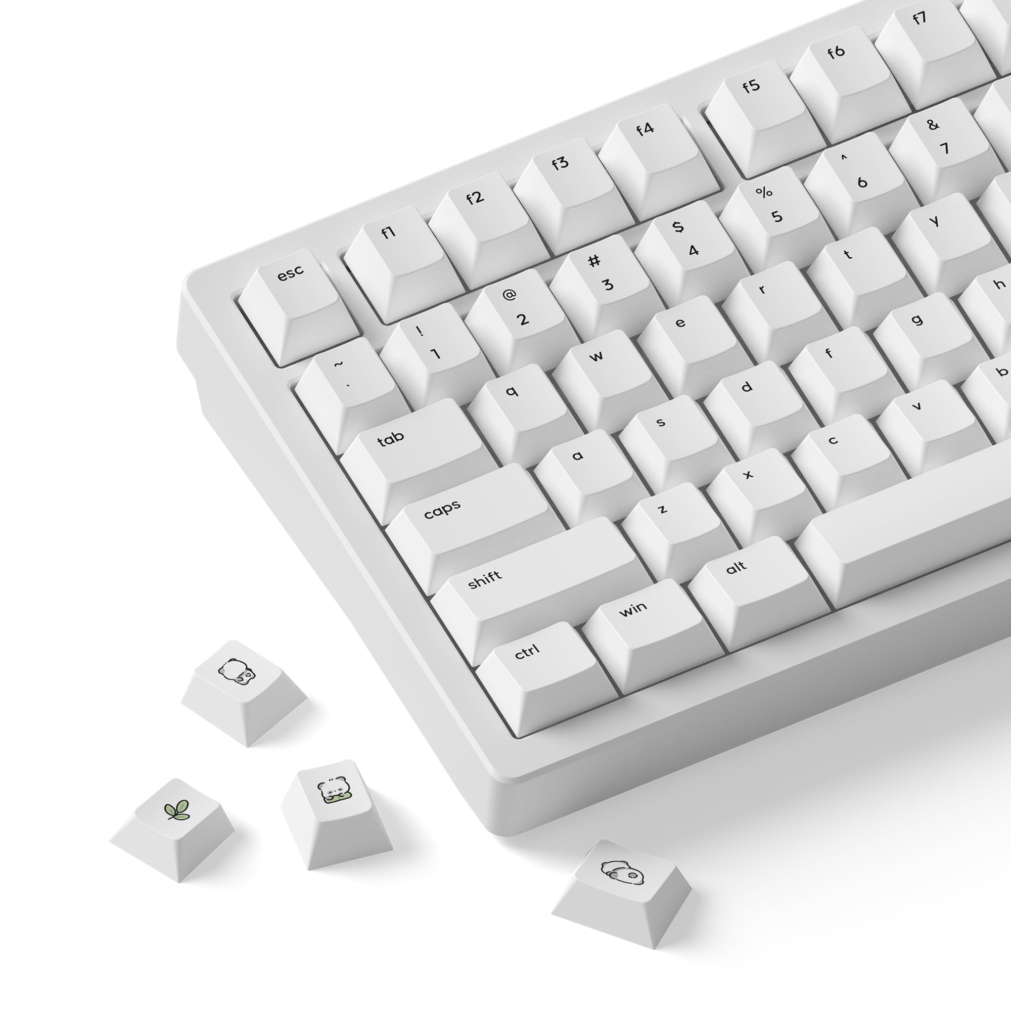dokodoko Panda Keycap Set