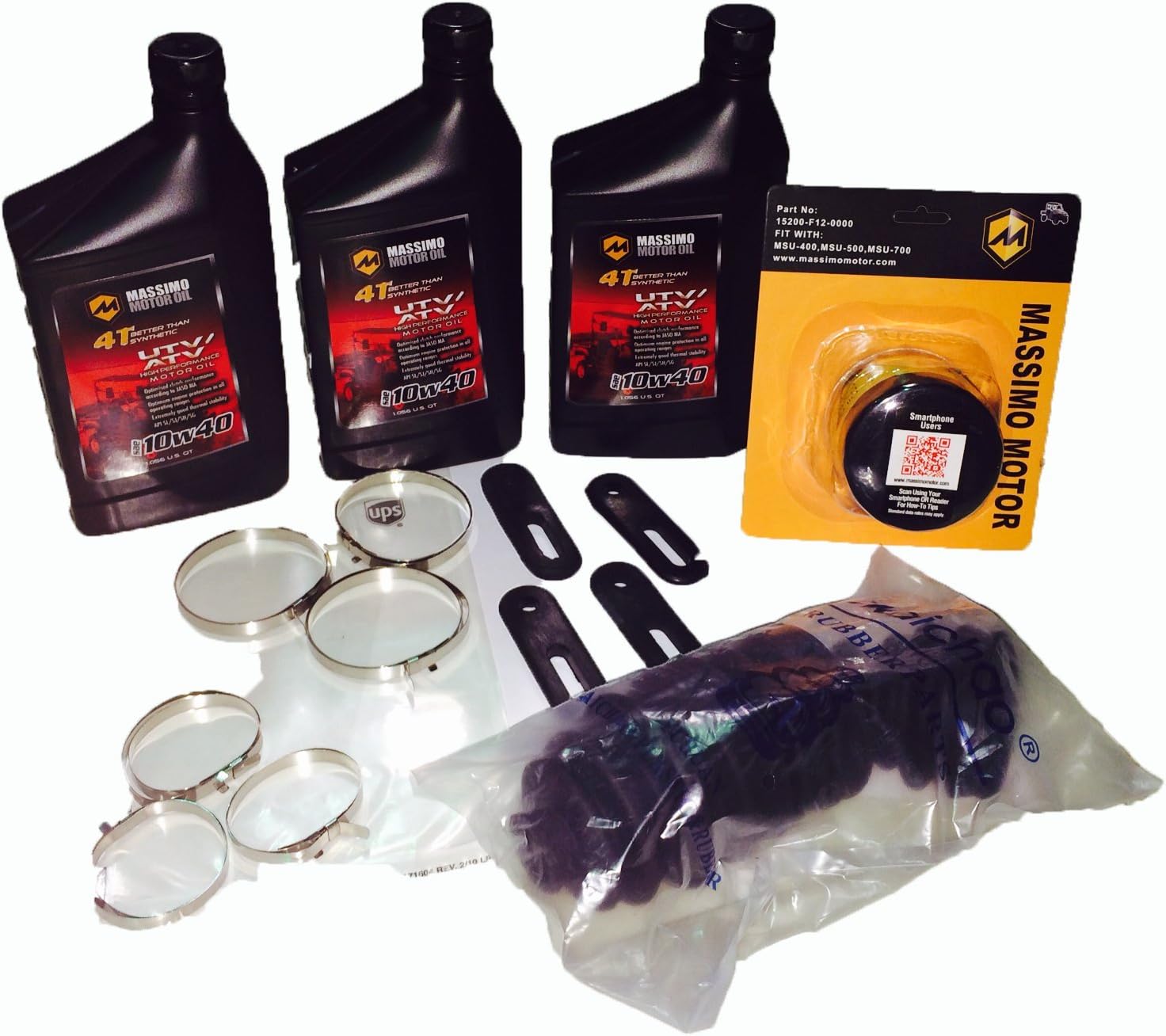 Massimo Motor Motor Oil Package UTV/ATV