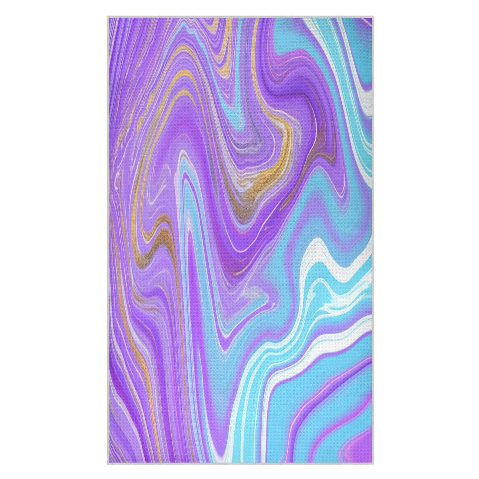 BURSTDDY Marble Kitchen Towels,Absorbent Dish Towels 2 Pack