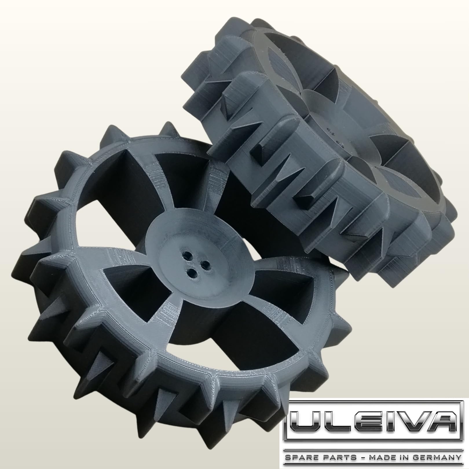 2 pezzi ruote motrici di ricambio ruota compatibile con Bosch Indego 300 350 400 500 700 robot tosaerba picchi ruote fuoristrada ruota di ricambio