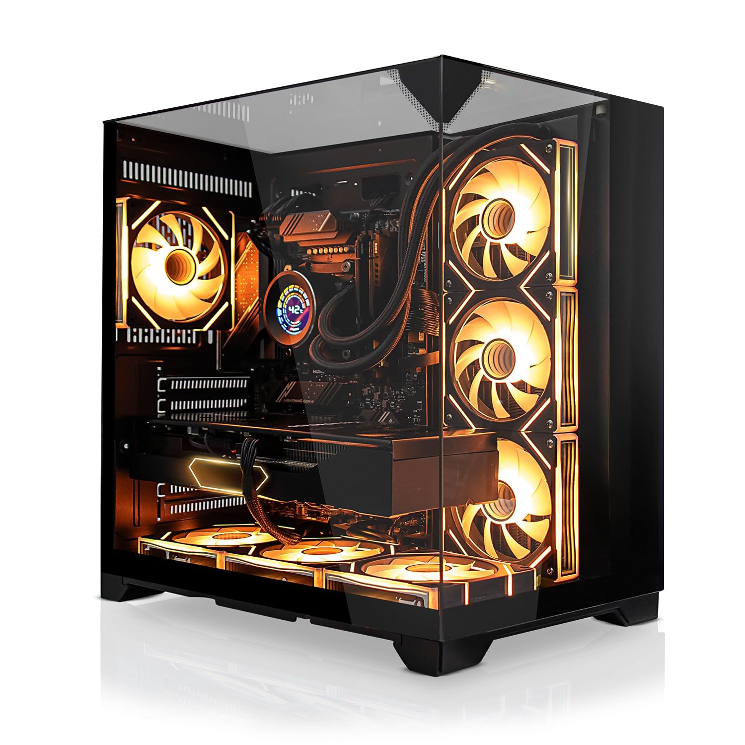 SYSTEMTREFF High-End Gaming PC AMD Ryzen 7 7800X3D 8x5GHz | Nvidia RTX 5080 16GB GDDR7 mit DLSS 4...