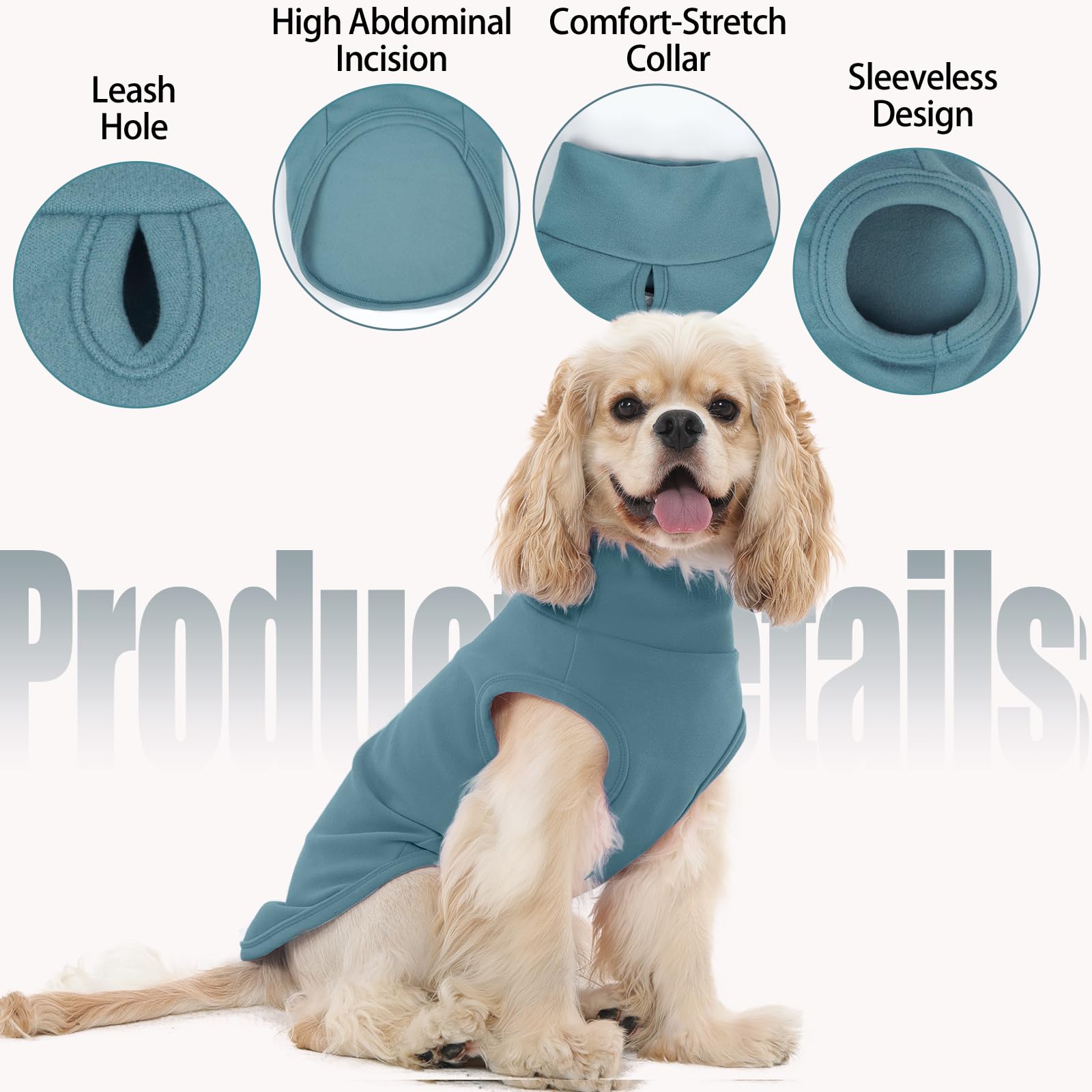 Hundepullover mit Rollkragenpullover, für den Winter, Herbst, Hundekleidung, Mantel für Hunde, Jungen und Mädchen, Haustier-Sweatshirt, Fleece-Weste für Labrador Retriever, Australischer