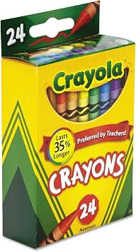 Crayola Crayons, 24 Count