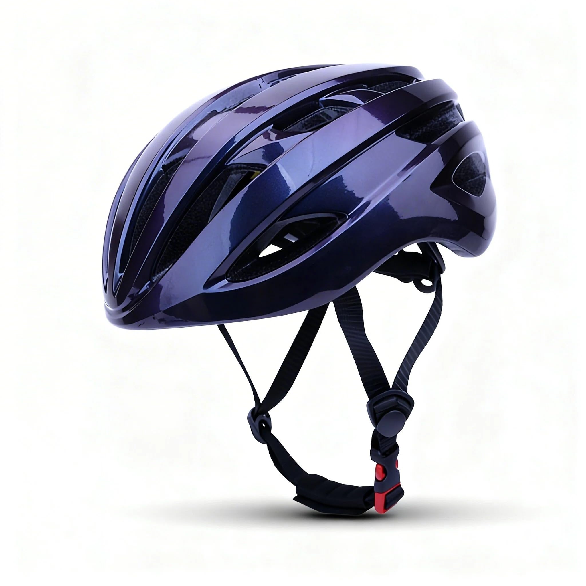Casco Bicicleta Adulto con Visera Extraíble Forro Lavable Cascos Bicicleta Montaña Ajustable para Adultos Que Montan en Montañas y Carretera (Tamaño de la Cabeza 58-62cm)