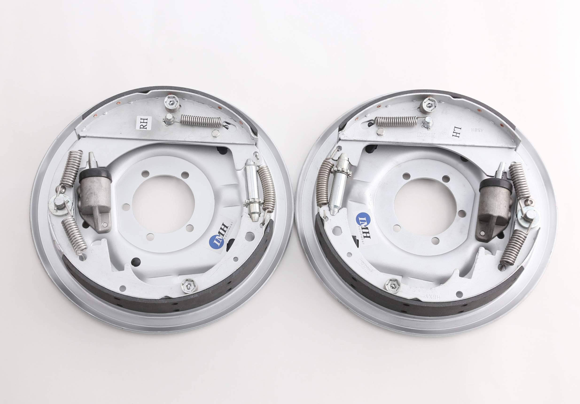 IMH Equipment 12" X 2" Trailer Hydraulic Free Backing Marine Brake Dacromet Coated (1 Left + 1 Right)