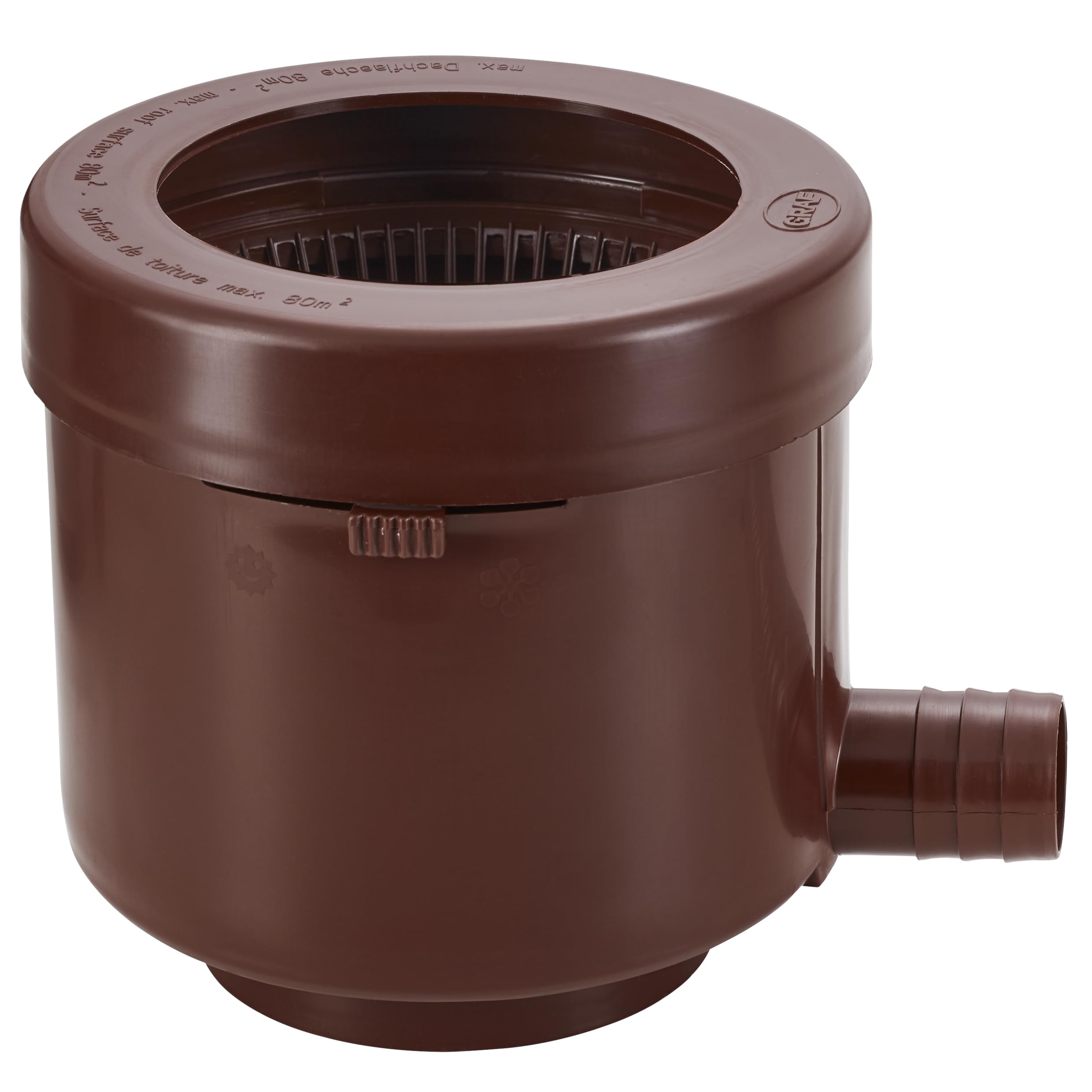 GARANTIA Füllautomat de Luxe DN 70|80|100 braun inkl. Filtereinsatz