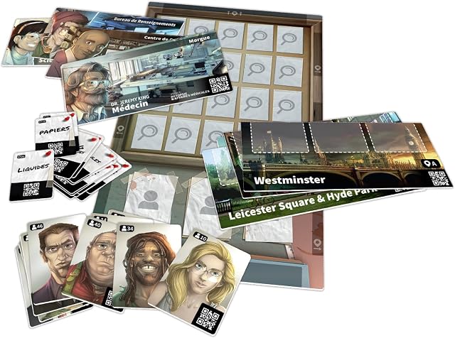 Foto 6 de 8 de Jeu d'ambiance Abysse Corp Chronicles of Crime Enquêtes Criminelles