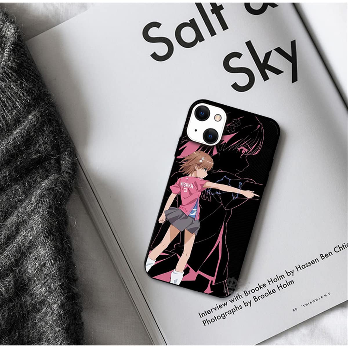 Misaka Mikoto Phone Case A Certain Scientific Railgun