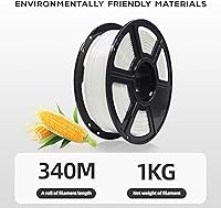 Vista 5 de FLASHFORGE Filamento PLA 1.75mm, 1kg (2.2lbs) Carrete de filamento para impresora 3D, precisión dimensional +/- 0.02mm, filamento para impresión 3D