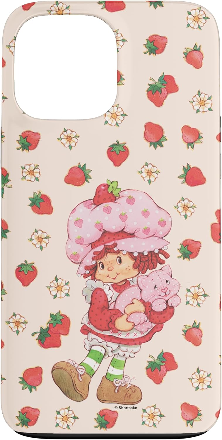 Strawberry Shortcake Strawberry Fields & Daisy Vintage Logo Case for iPhone 13 Pro Max