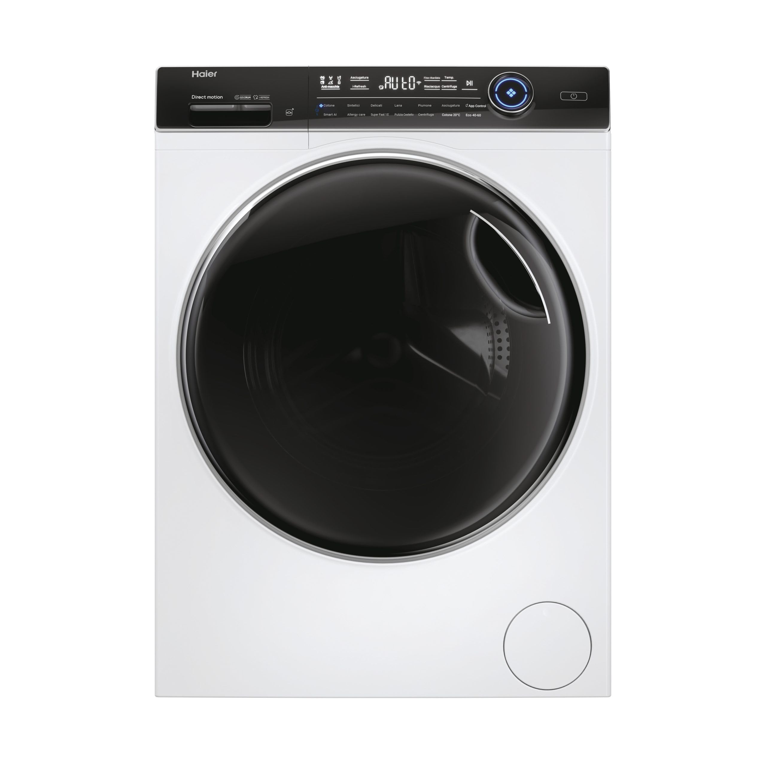 HWD90-B14979EUIT – Waschtrockner Klasse A 1400 Umdrehungen 9 + 6 kg Wifi Dampf Weiß Freistehend