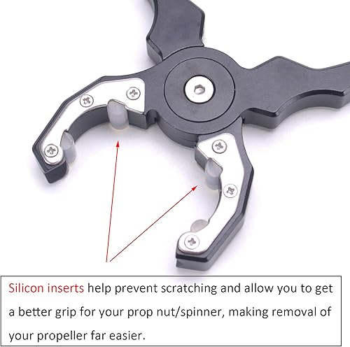 Miniatura 4 de Alicates de agarre de motor a control remoto, removedor de hélice, herramienta de llave de relase rápida para motores DJI Phantom 3 y 13XX-23XX