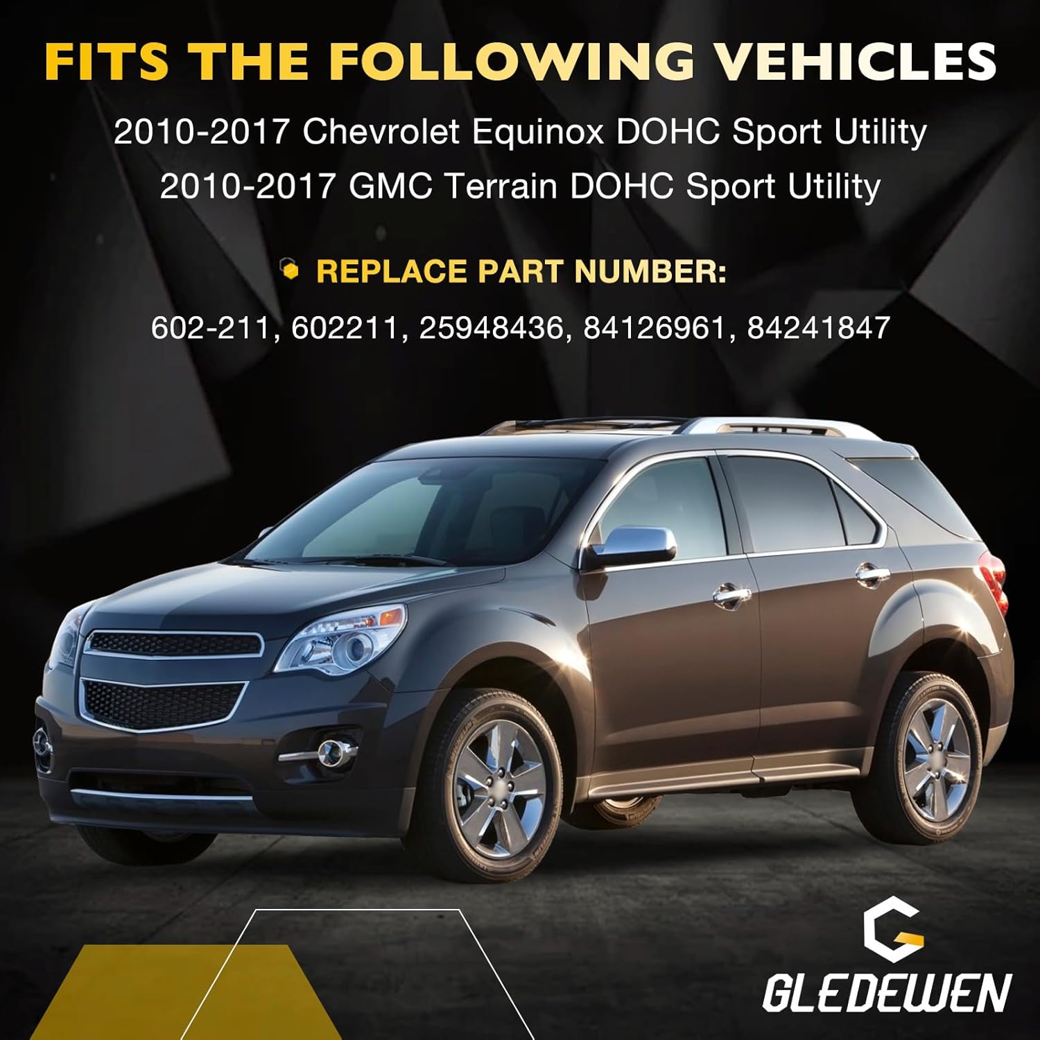 Front Windshield Wiper Linkage Assembly, Compatible with 2010-2017 Chevrolet Equinox GMC Terrain Sport Utilit, Replace#25948436 84126961 84241847 gray