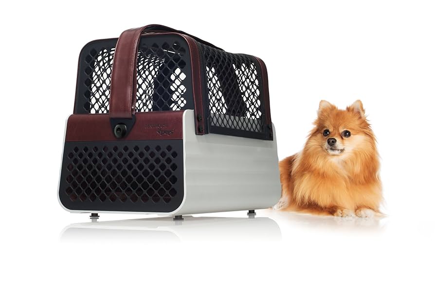 4Pets 犬用 猫用 キャリー ペントハウス ロサンゼルス ホワイト Amazon.co.jp: 4Pets ペントハウス ペット キャリー