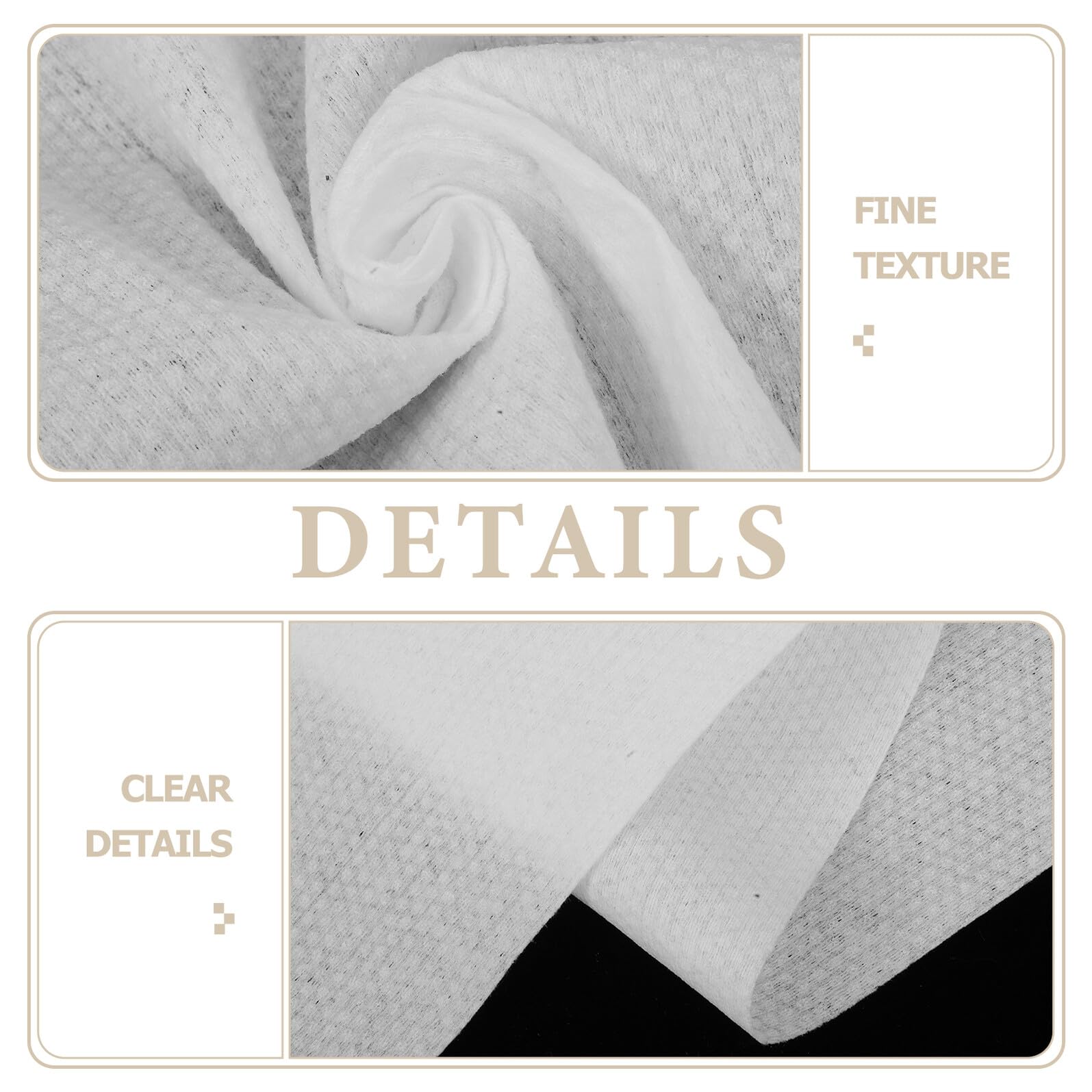 Asciugamano Monouso per Salone 60x30 Cm, 50 Pezzi, Bianco