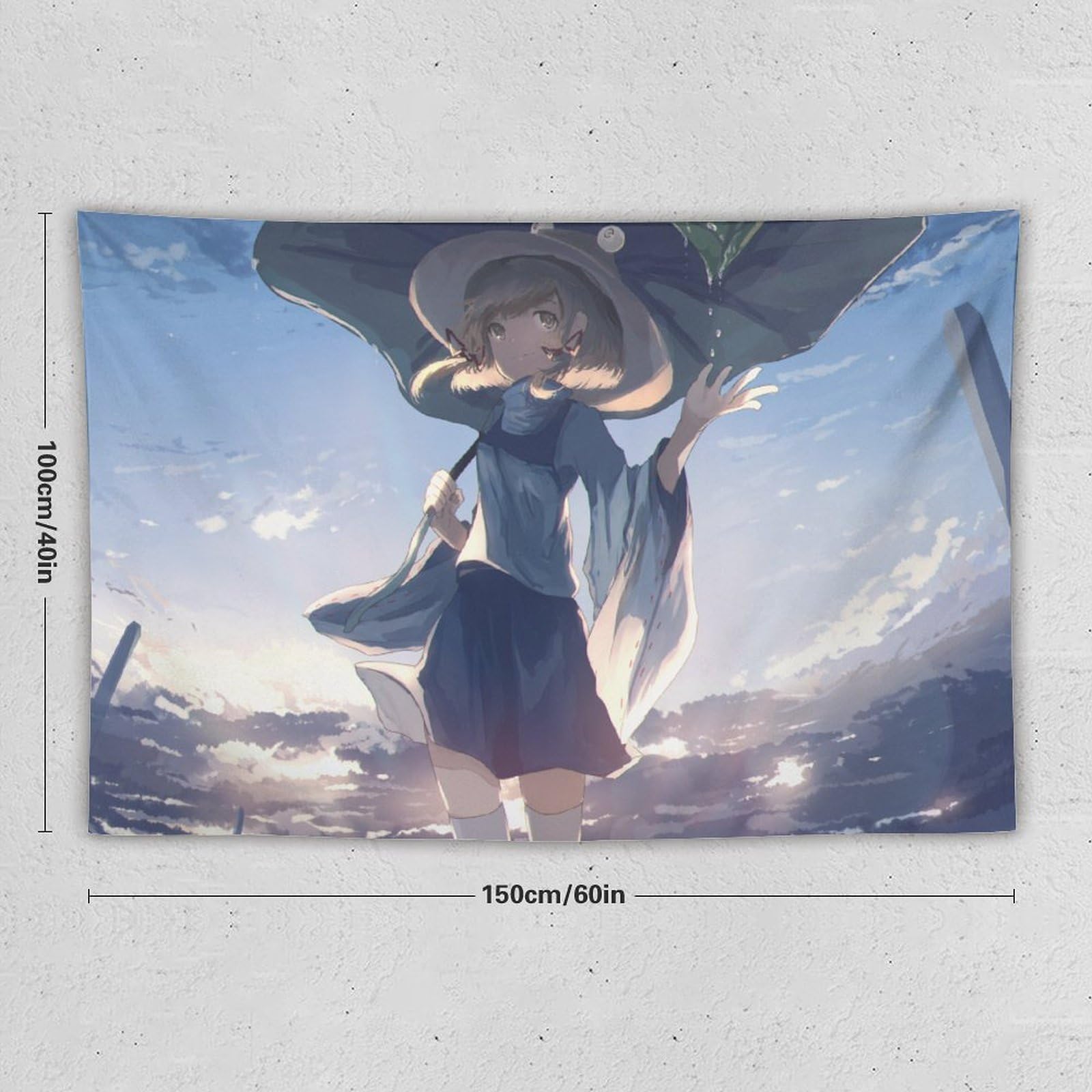 Amazon.co.jp: タペストリー 東方シリーズ 洩矢諏訪子 可愛い 装飾布
