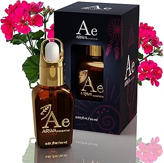 Sponsored Ad - 20Ml Geranium Oil (Pelargonium Graveolens) | Essential Oil/ Skin-Care Oil/ Hair-Growth Oil - Pure Organic & Natural Oil | Aromatherapy Oil For Home Fragrance/ Aroma Oil Diffuser