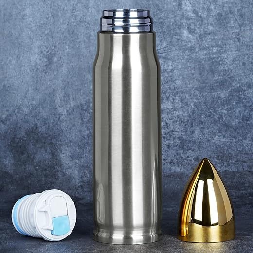 Funslive Gifts for Men Husband Him Dad Funny - 17 oz Silver Bullet Tumblers Cup - Birthday Anniversary Mens Ideas - Gifts for Men Who Have Everything Valentines Day - Mens Stocking Stuffers 2026
