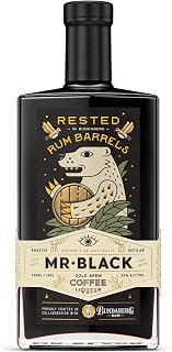 Mr Black Rum Barrel Coffee Liqueur, 70cl | Limited Edition | Rested in Rum Barrels | 25%