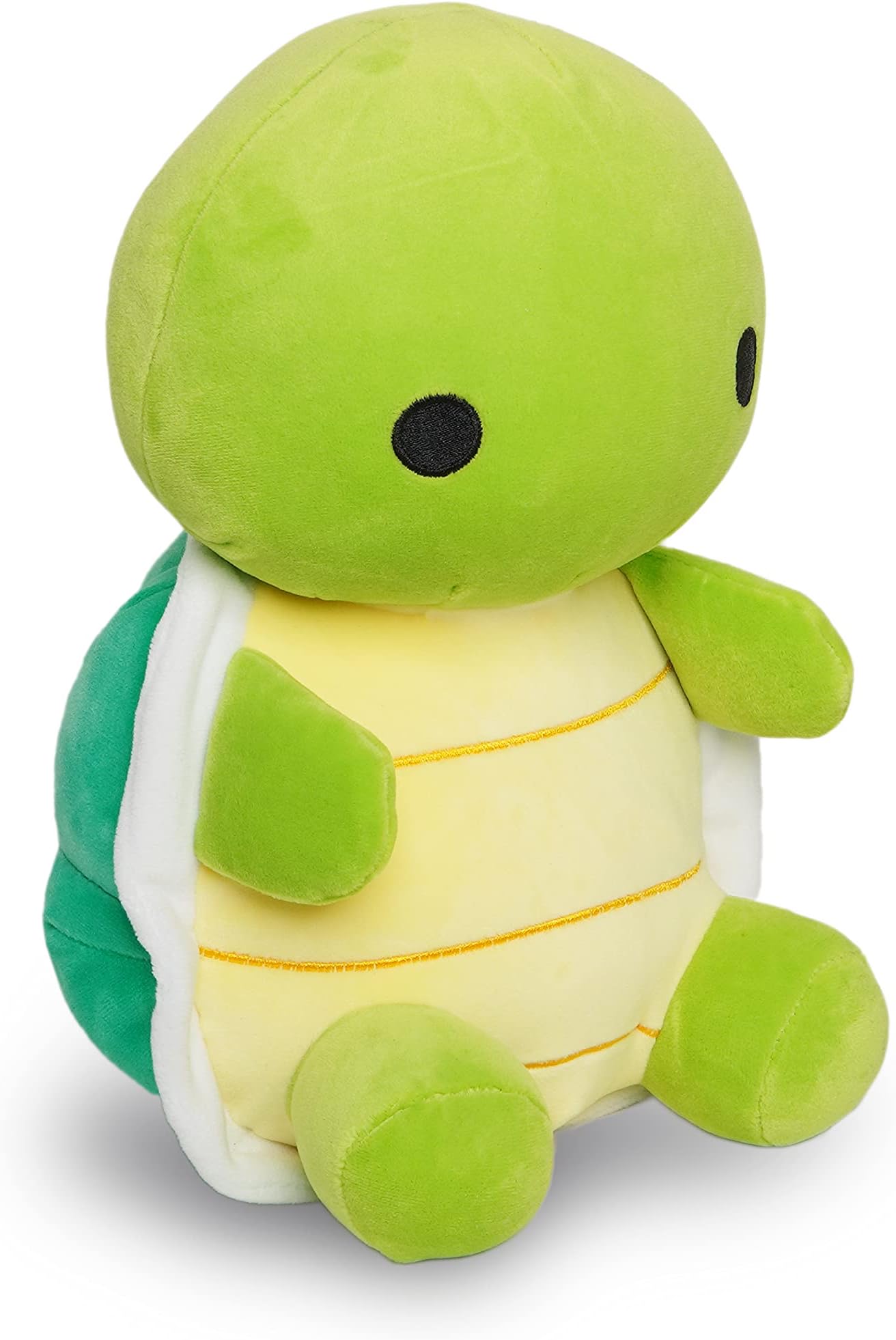 Avocatt Green Turtle Plushie Toy - 10 Inches Stuffed Animal Plush - Plushy and Squishy Turtle with Soft Fabric and Stuffing - Cute Toy Gift for Boys and Girls