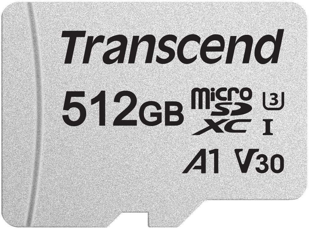 Transcend Japan Transcend MicroSD Card, 512 GB, UHS-I U3 V30 A1 Class 10, Data Recovery Software Provided (English Language Not Guaranteed), Confirmed Compatible with Nintendo Switch TS512GUSD300S-AE