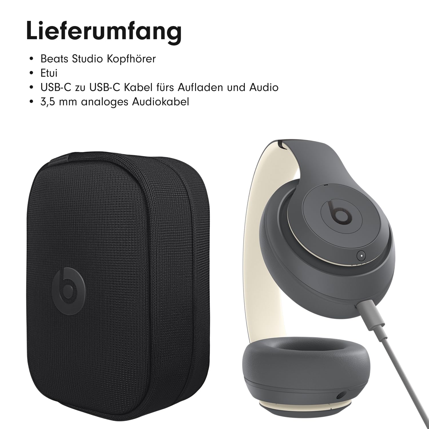 Beats Studio Pro – Komplett Kabellose Bluetooth Noise Cancelling Kopfhörer – Personalisiertes 3D Audio – Bild 5