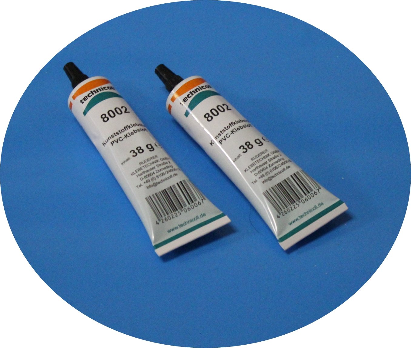 Jeha Pool Reparaturset mit Folie + Folienkleber technicoll 8002, Folien Reparaturset Poolflicken + Kleber Schwimmbad Verschiedene Größen (35 cm x 35 cm + 1 Tube Kleber)