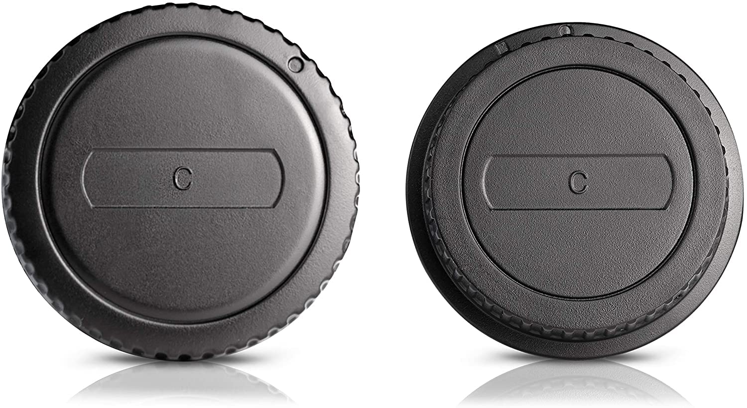 Body Cap and Rear Lens Cap for Canon EOS EF Mount EOS-1D X EOS 5DS R 5D Mark II III IV 6D 7D II 70D 60Da 600D 650D 700D 750D 760D 1200D 1100D EOS-1D Mark IV 500D 1000D EOS-1 (For Canon EOS EF Mount)