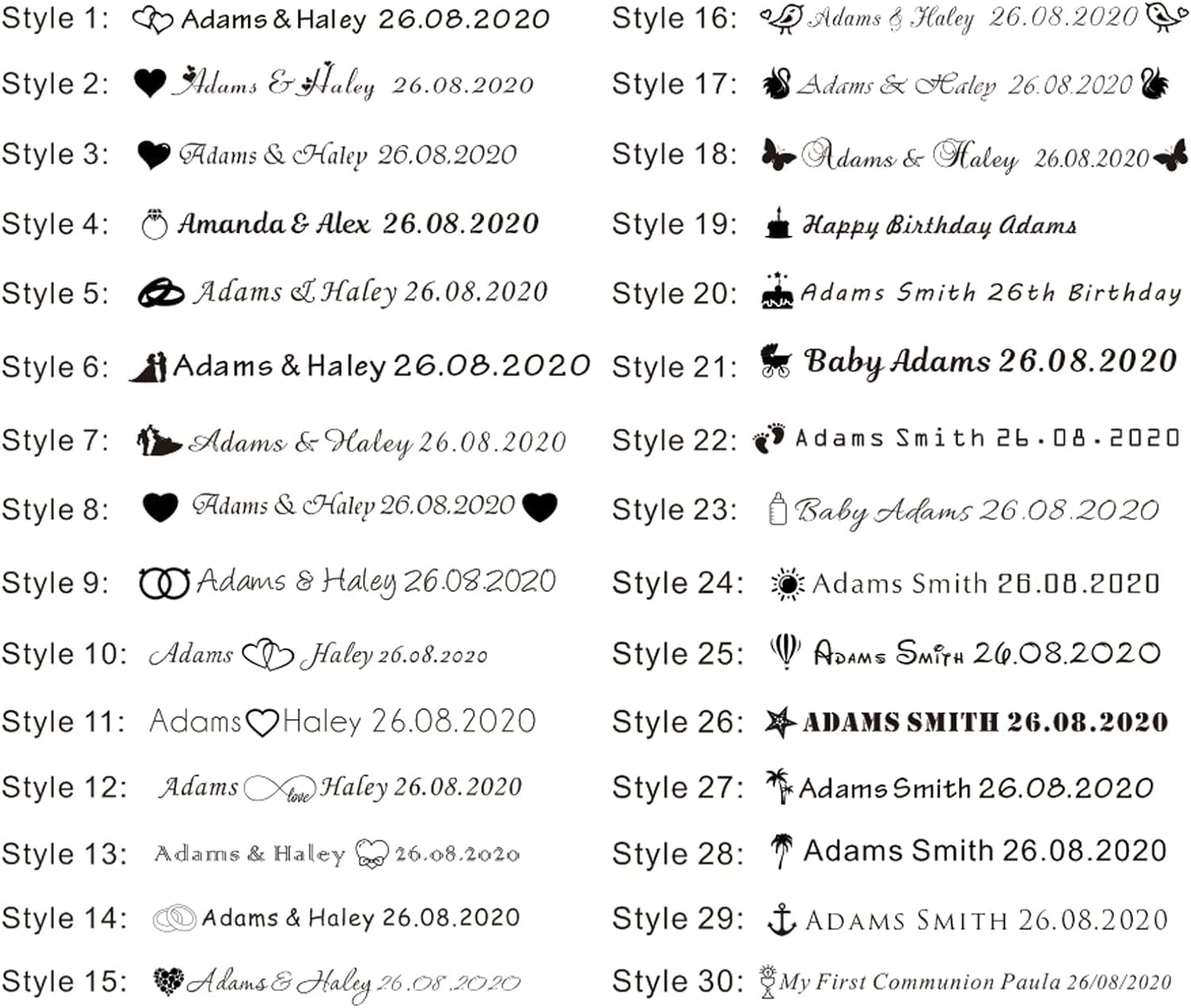 Generic Personalized Mini Honey Dipper Stick Custom Honey Spoon Combs for Wedding Party Gifts Baby Bath and Baptism Dessert Utensils Wooden Spoons Logo (50p,8cm/3.1in)