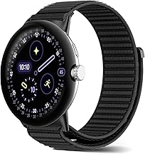 [SeGinn] Google Pixel Watch 4 41MM/3/2/1 Replacement Band Design Nylon Pixel Watch 4 41mm Replacement Strap Soft Elastic Skin Friendly Soft Comfortable Lightweight Replacement Strap for Google Pixel