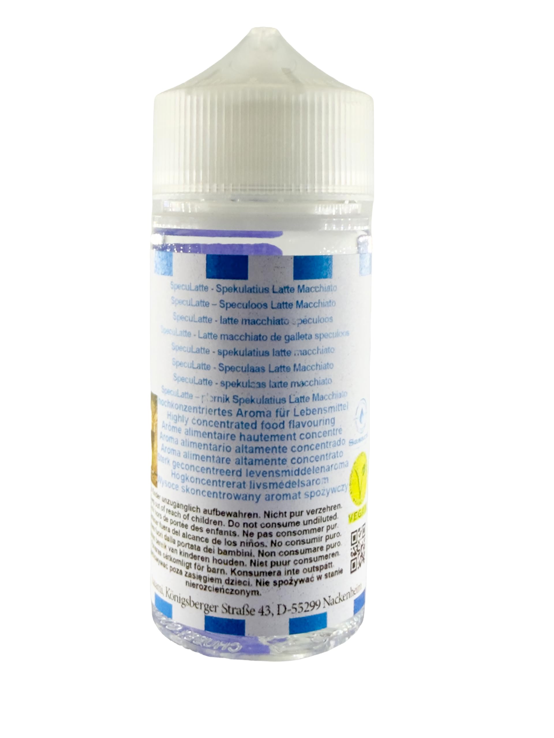 SpecuLatte – piernik Spekulatius Latte Macchiato aromat koncentrat – Wegański – Sasami – 100ml