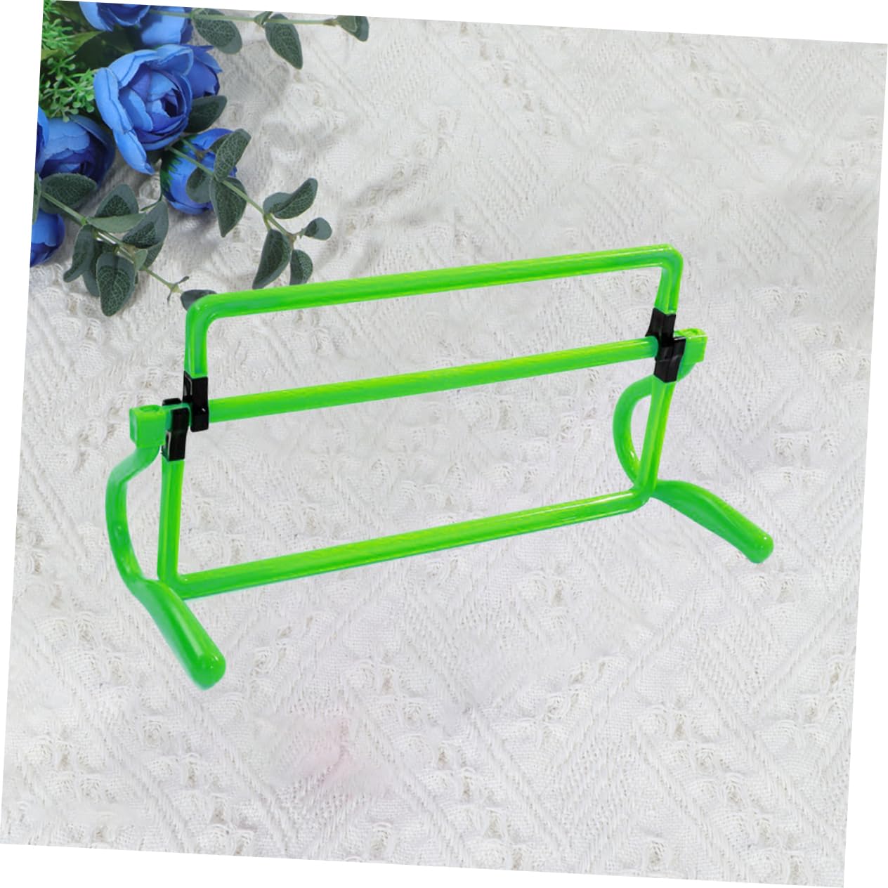 Gogogmee Removable Agility Hurdles for Soccer Training Detachable Exercise Barriers for Use for Football Drills and Speed Training Green Color
