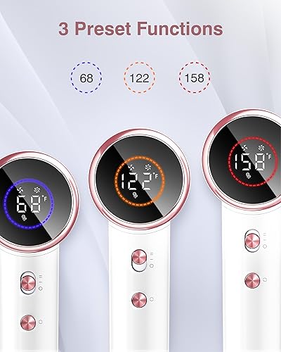 Miniatura 3 de Secador de pelo, 160000 rpm, secador iónico profesional de alta velocidad, 200 millones de iones negativos, control de calor y secador de pelo de