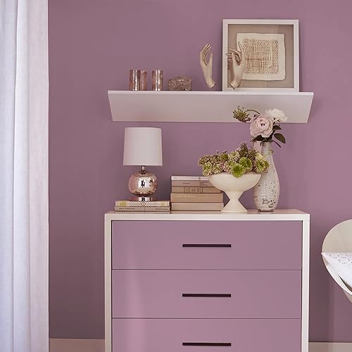 Vista 83 de HeloHo Papel tapiz de color azul claro sólido de 118 x 15.7 pulgadas, papel de pared con textura mate, autoadhesivo, extraíble, impermeable