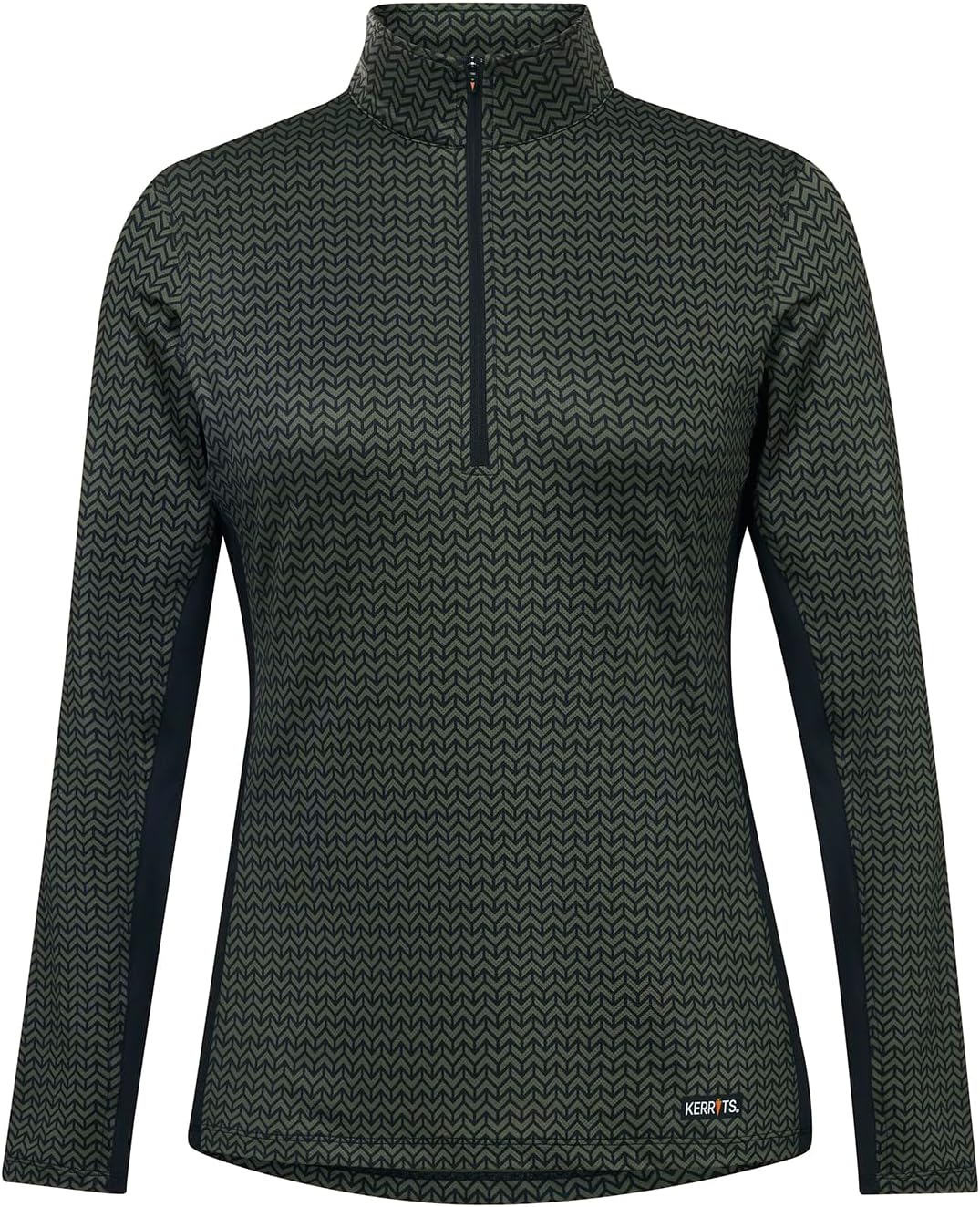 Kerrits Women's Next Level Coolcore Horse Riding Top – Cooling, Long Sleeve Equestrian Sun Shirt with Horse Print
