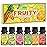 SALKING Fruity Fragrance Essential Oils Set, Essential Oil Gift Set Scented Oils for Diffuser Candle Making - Pineapple,Guava, Raspberry, Green Apple, Orange, Cherry