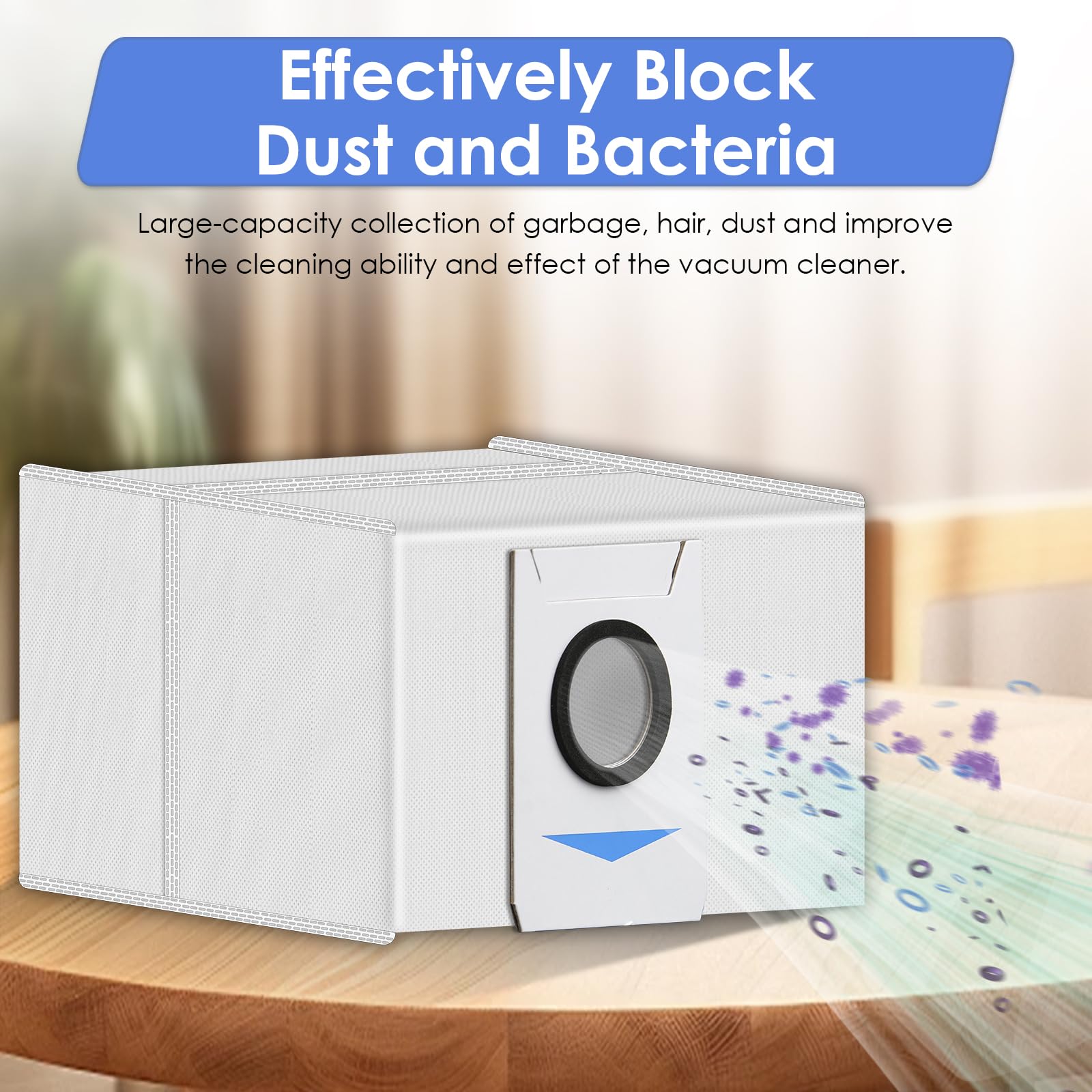 (22 Pezzi) T20 Omni Ricambi per ECOVACS DEEBOT T20e Omni/ T20 Max/ T20 Pro, 1 Spazzola a Rullo, 4 Spazzole Laterali, 7 Sacchetti Raccoglipolvere, 5 Filtri HEPA, 5 Panni per Mocio, Kit di Accessori